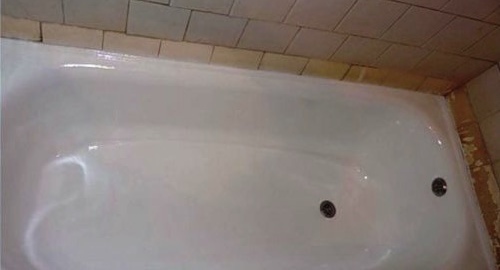 Реставрация ванны жидким акрилом | Боровицкая