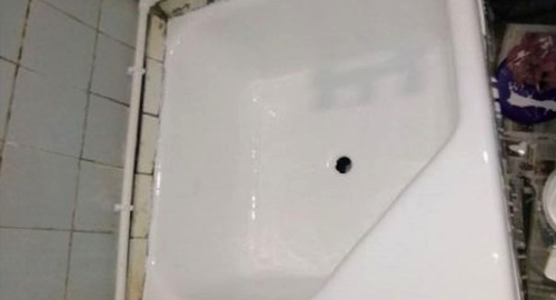 Обновление душевого поддона акрилом | Боровицкая